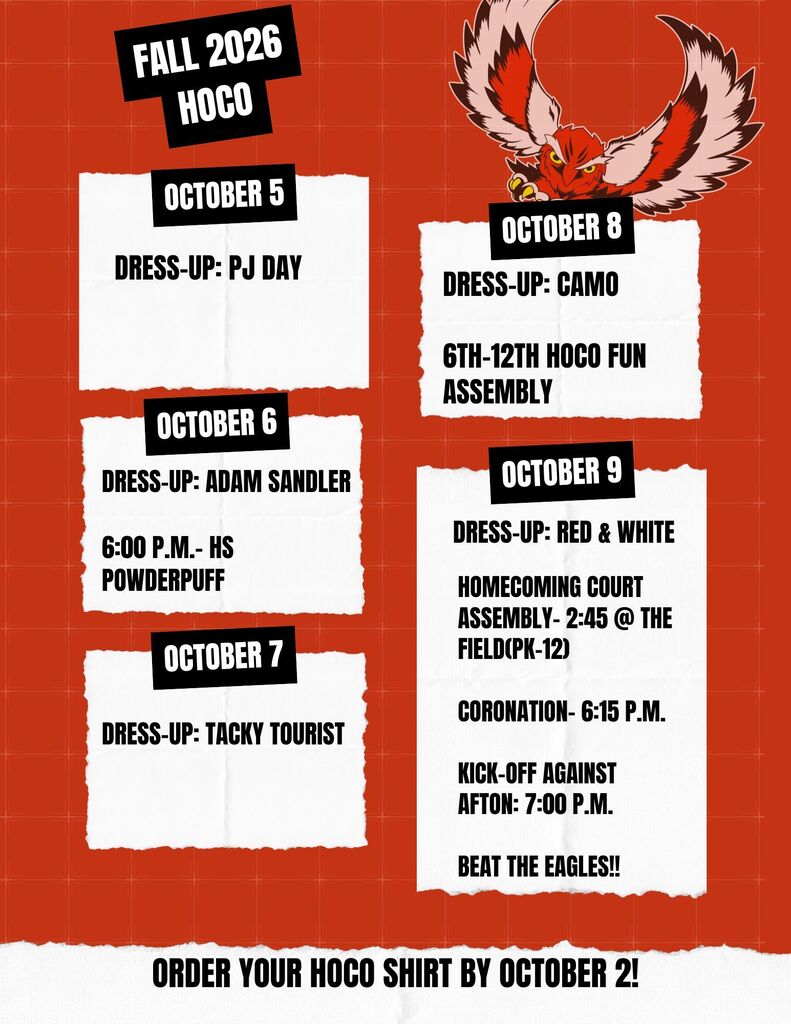 HOCO Dress Up Days