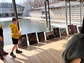 MS GT went to the Crystal Bridge art museum 