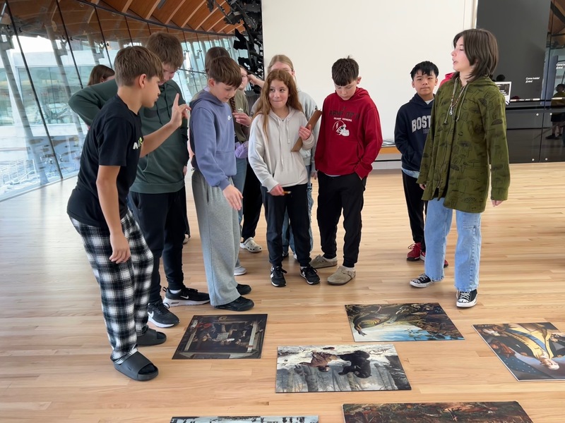 MS GT went to the Crystal Bridge art museum 