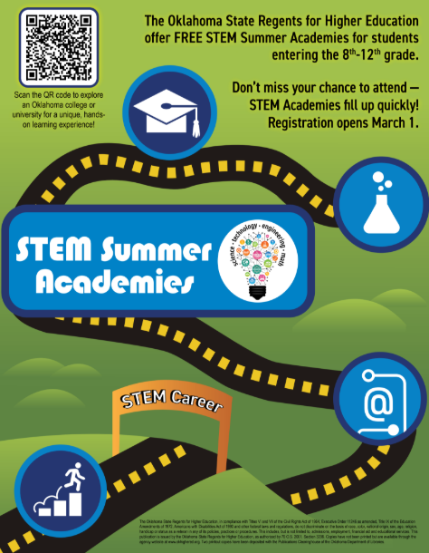 Summer STEM academies that are free to students 8-12th