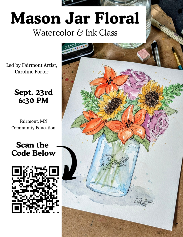 Mason Jar Floral