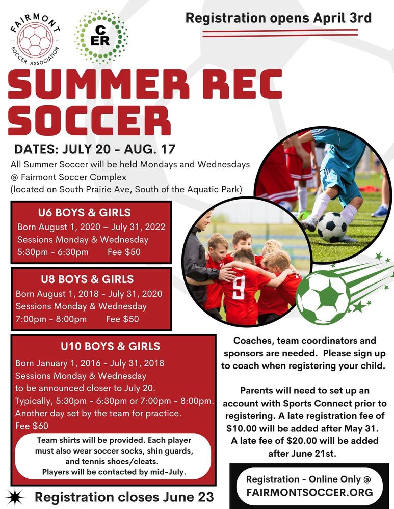 Summer Rec Soccer 2026