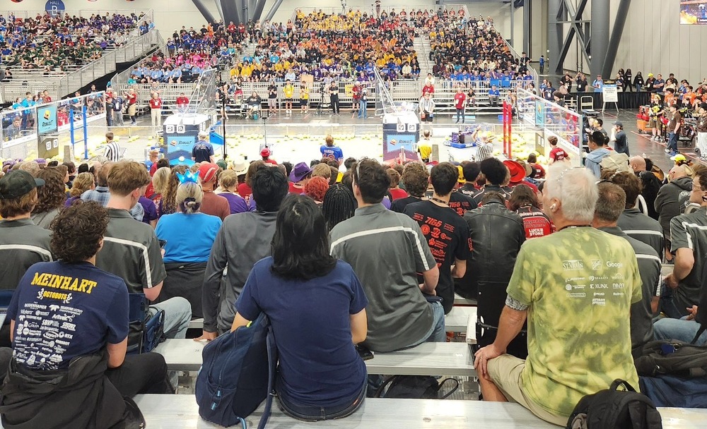 crowd at FIRST Championship 2026