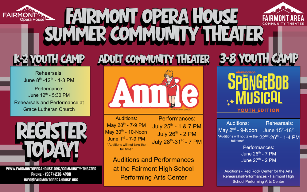 FOH Summer Theater 2026