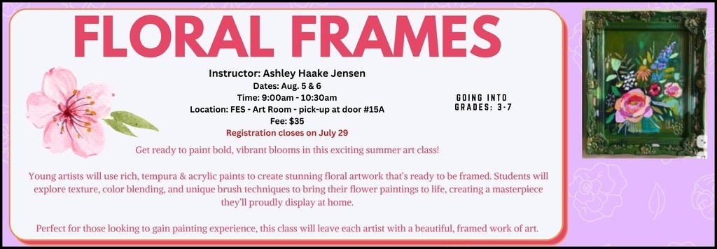Floral Frames
