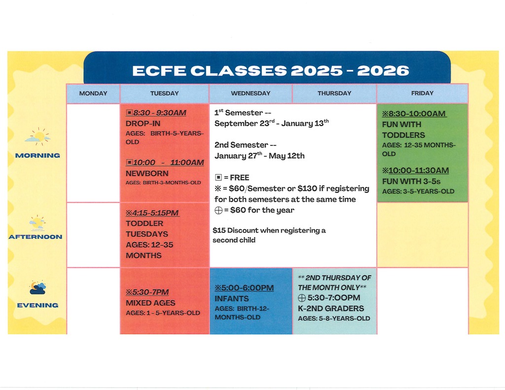 ECFE Classes SY25-26 Eng