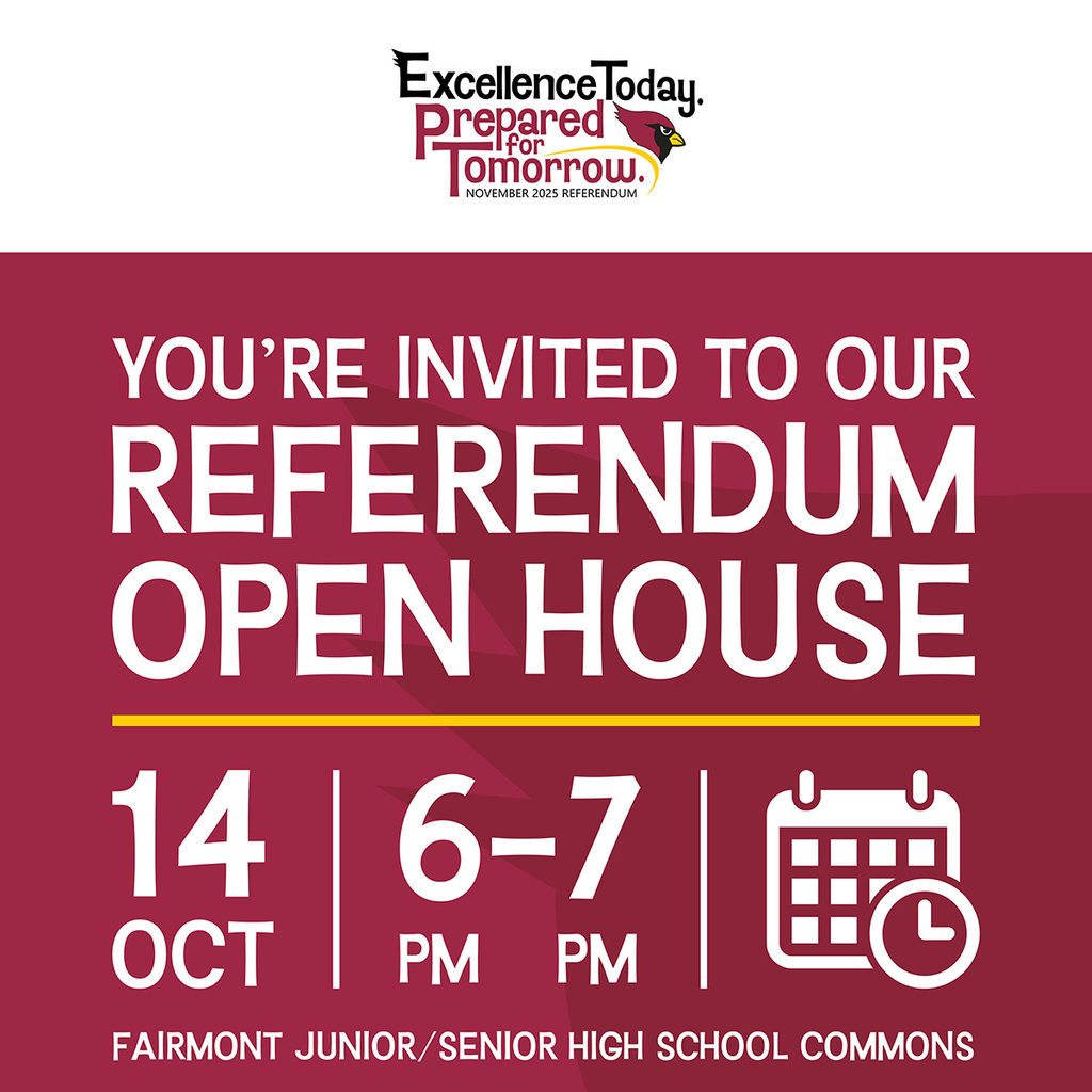 Join us for a referendum open house on October 14 from 6pm to 7pm!