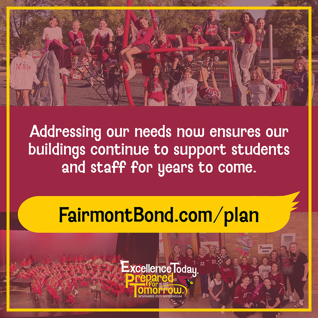 Learn more about our challenges and the proposed plan to address them at FairmontBond.com/plan