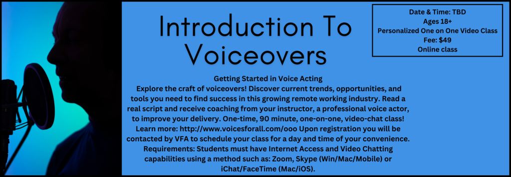 Voiceovers