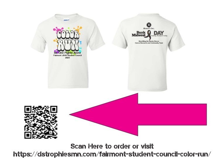 Color Run T Shirt Order 2025