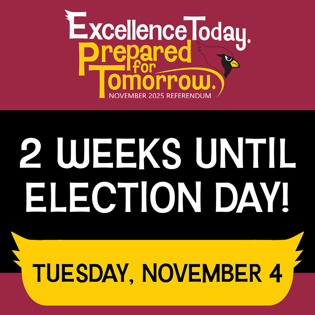 Two weeks until election day! Visit FairmontBond.com to learn more! 