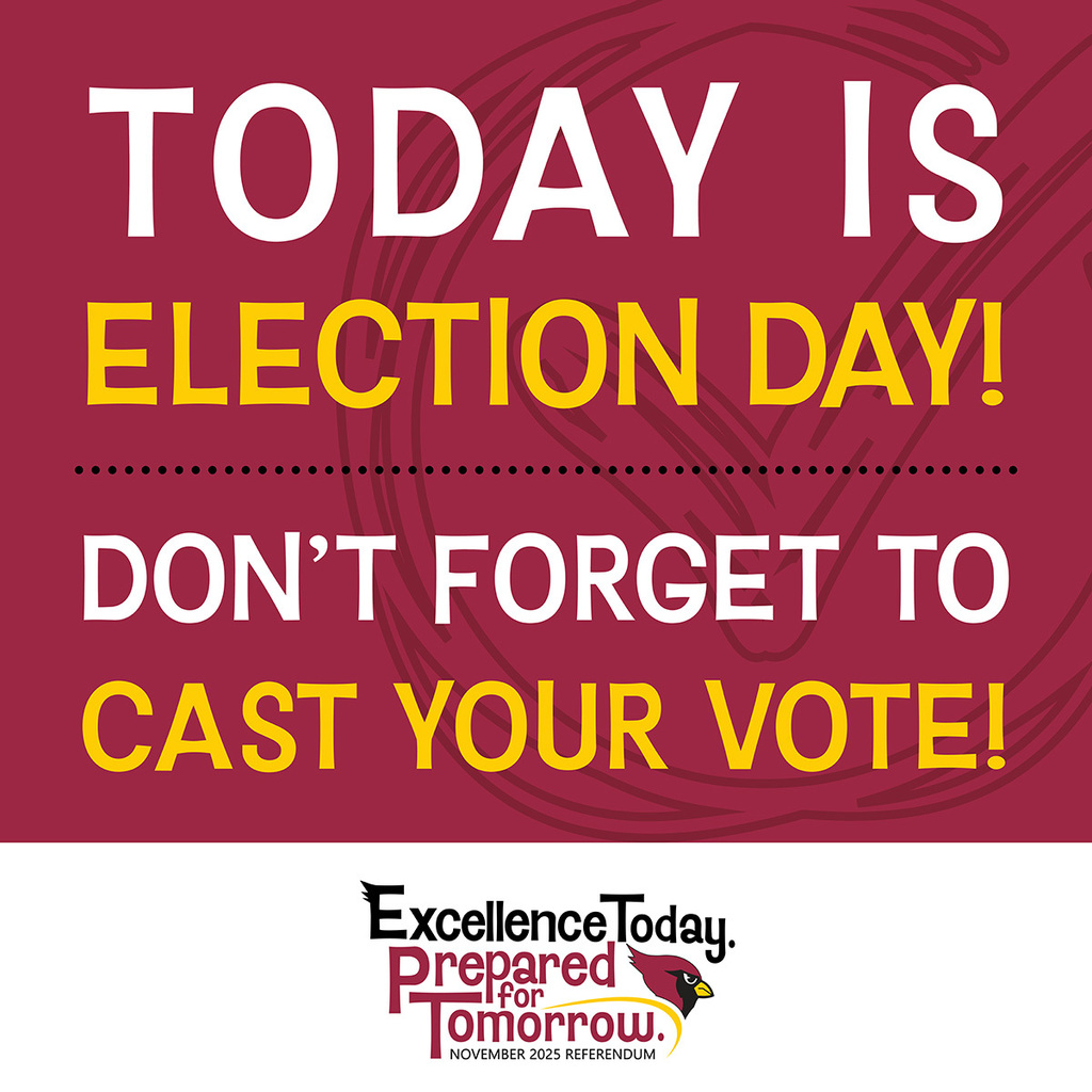 Today is Election Day! Make your voice heard! Learn more at FairmontBond.com/vote