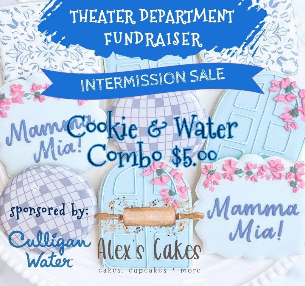 COOKIE & WATER INTERMISSION POSTER 2025