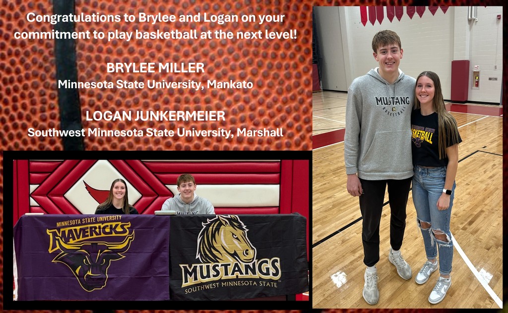 Junkermeier and Miller College Signing 2025