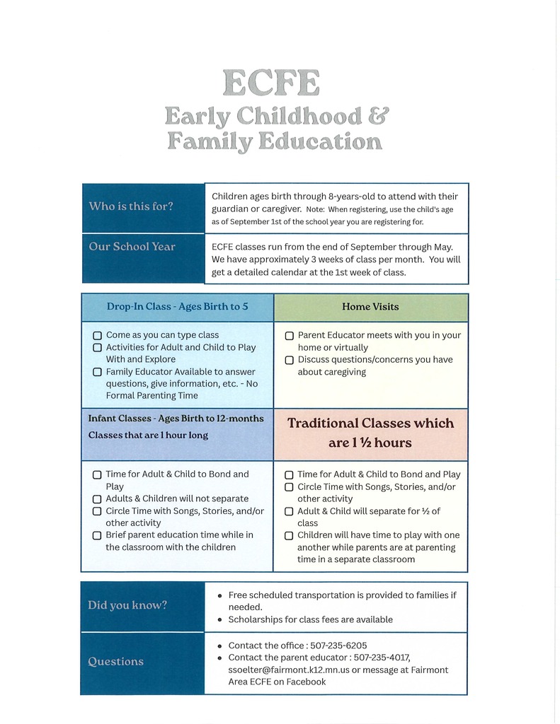 ECFE Class Descr-Eng