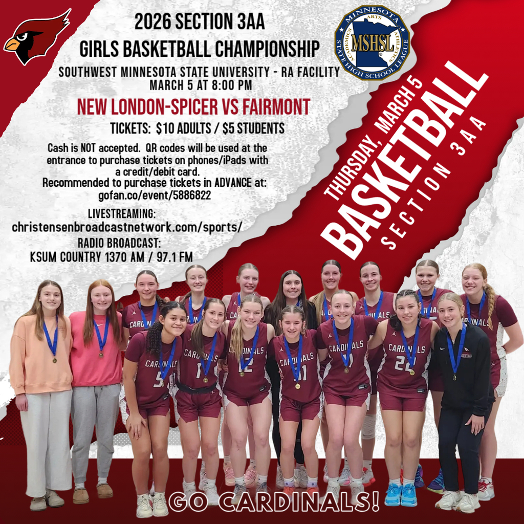 GIRLS BASKETBALL SECTION CHAMPIONSHIP 2026