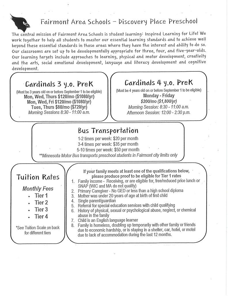 DP Class & Tuition Info-Eng