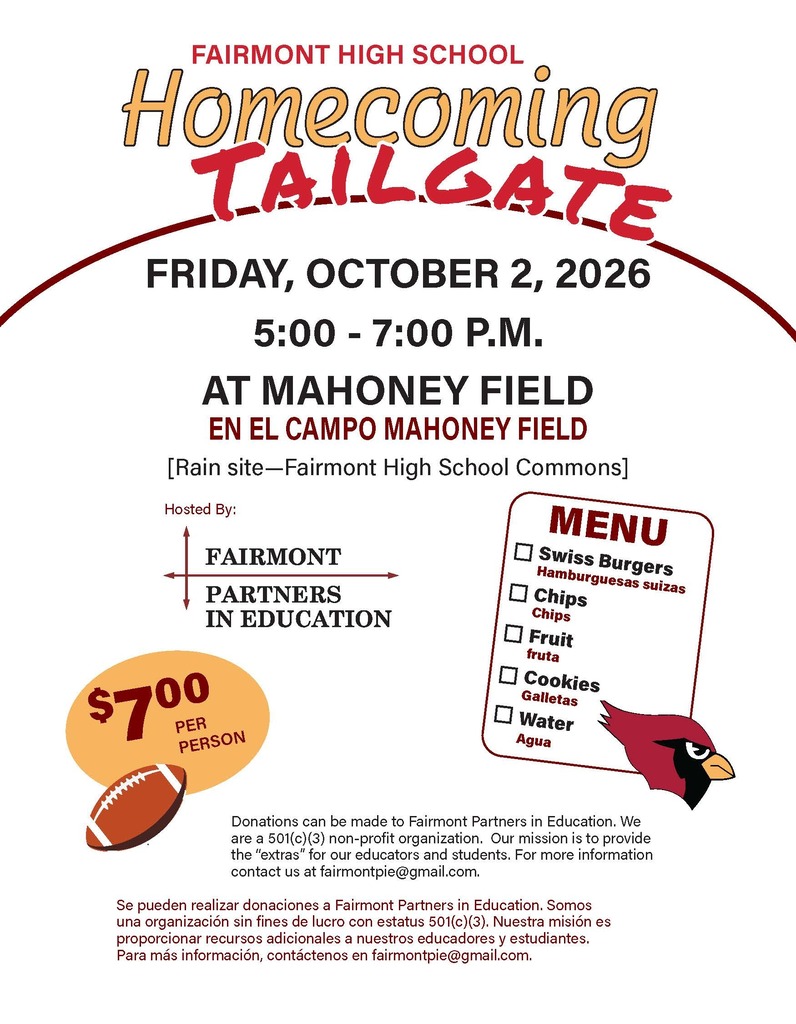 PIE HOMECOMING TAILGATE 2026