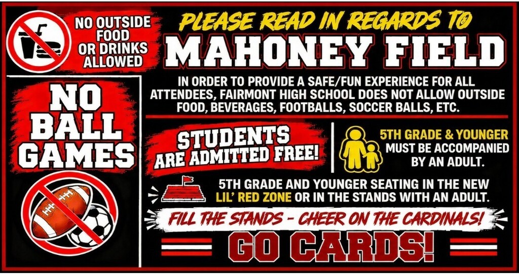 Mahoney Field Notice 2026