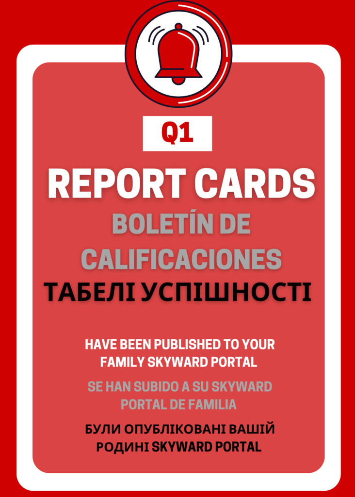 Q1 Report Cards