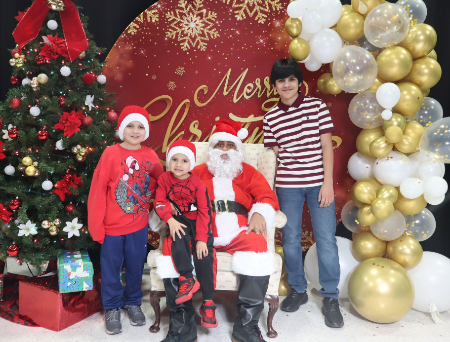 Photos with Santa