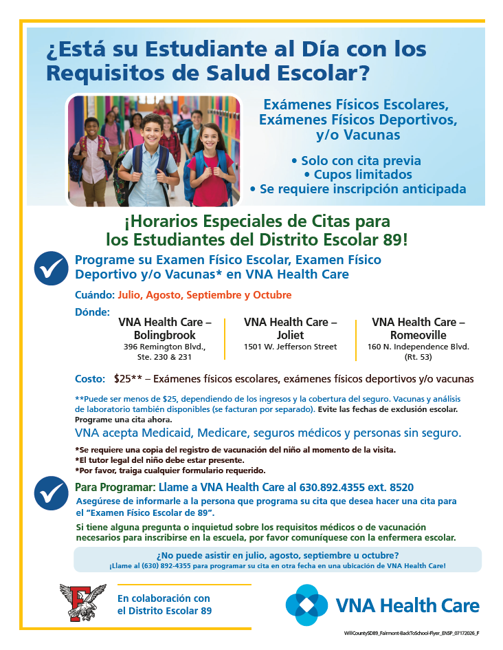 VNA Back to School 