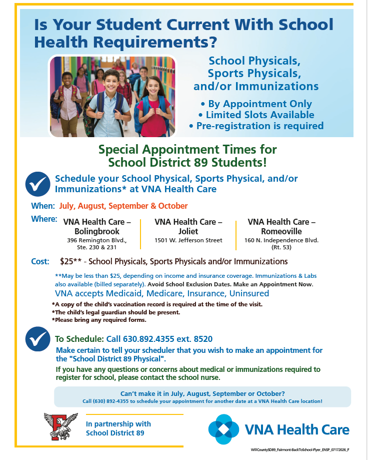 VNA Back to School 