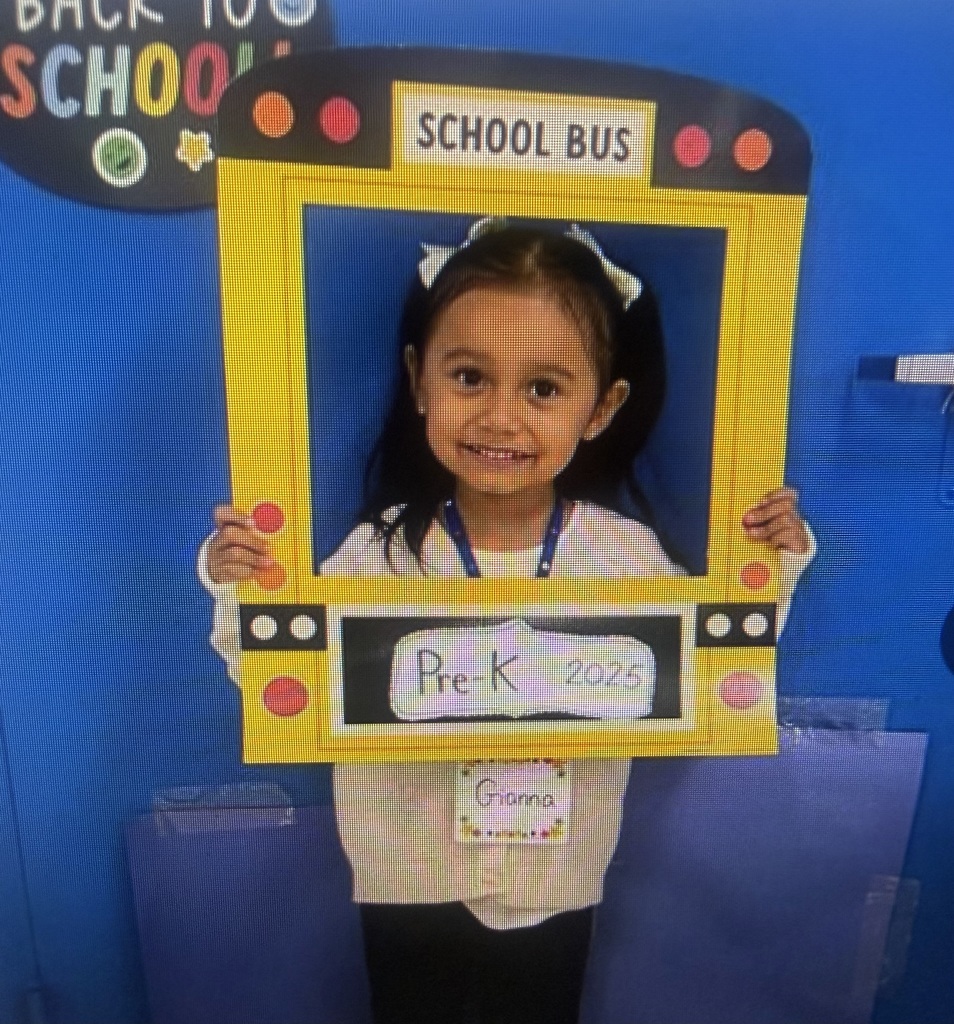 Meet one  of our new Pre-K students!