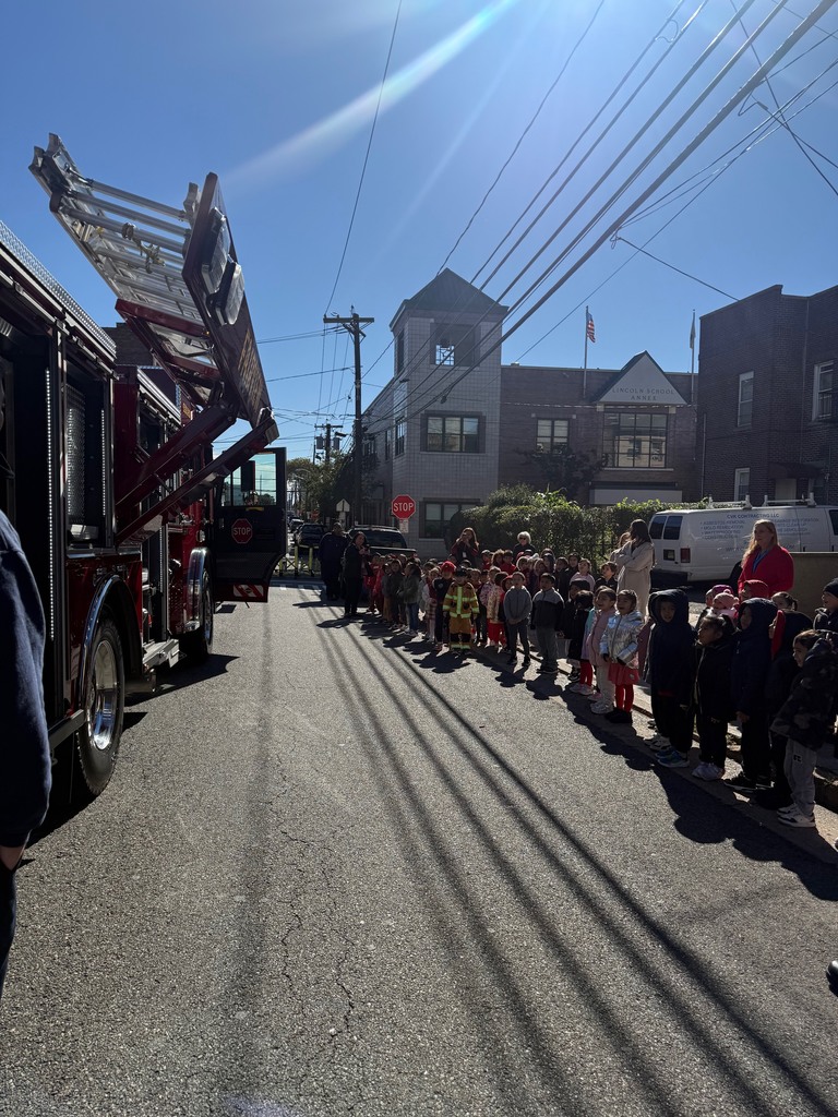 Our students were able to explore all the  equipment on the truck!
