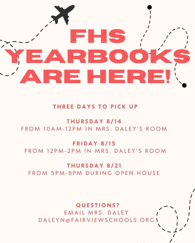 Yearbooks are here!