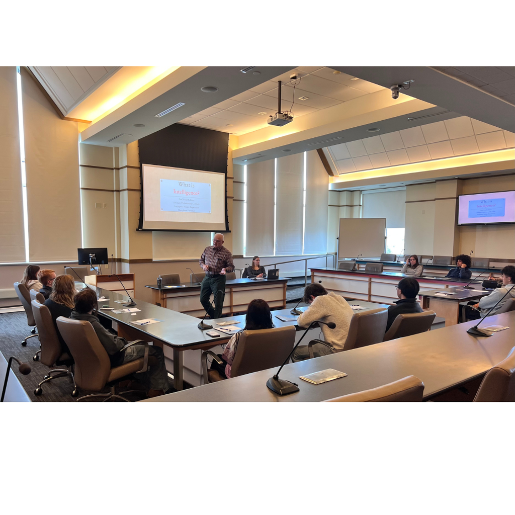 The Current Events class toured Mercyhurst University's Intelligence studies program. The students got an Intel overview, toured the CIRAT Center and engaged in some experiential learning discussions. Thank you to Mercyhurst University for this wonderful opportunity!