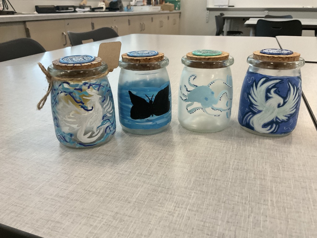 glass jars