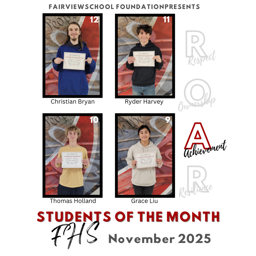 students of the month