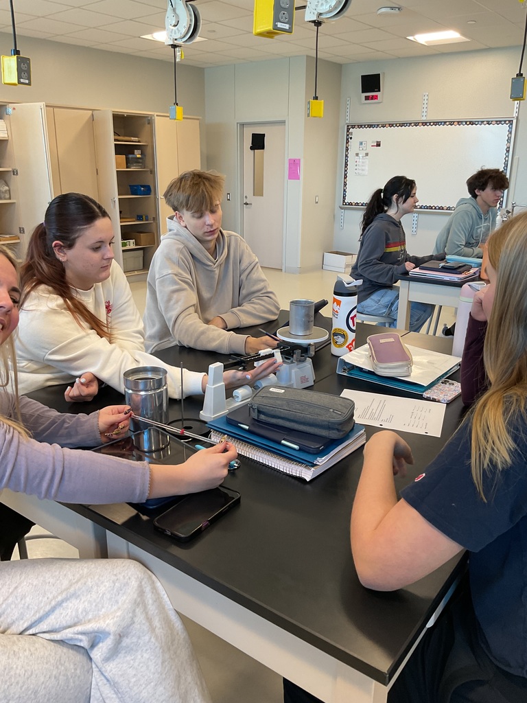 The College prep physics uses colorimetry in order to determine the specific heat capacity of an unknown metal.