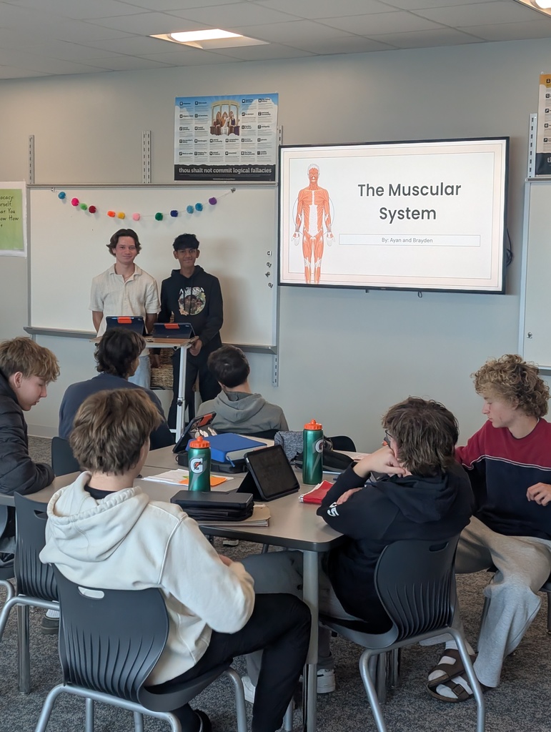 Wellness 10 has been learning about the body systems and setting records in the weight room!
