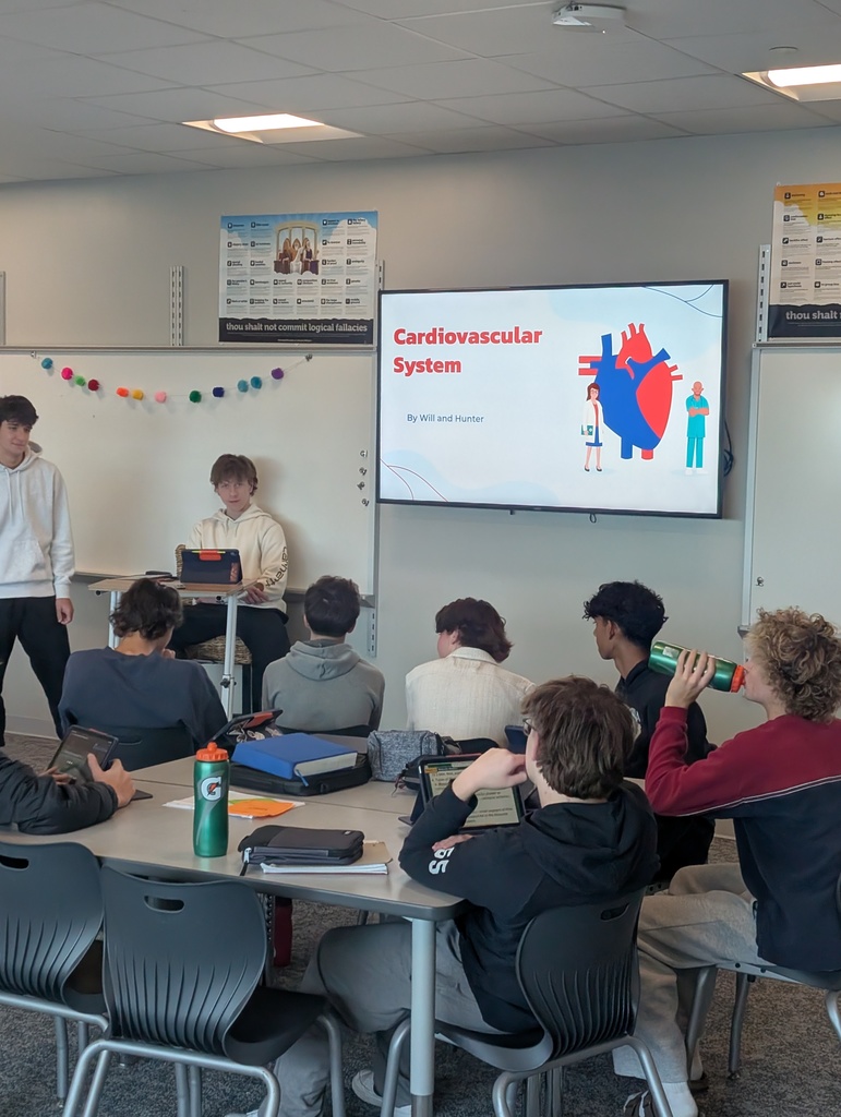 Wellness 10 has been learning about the body systems and setting records in the weight room!