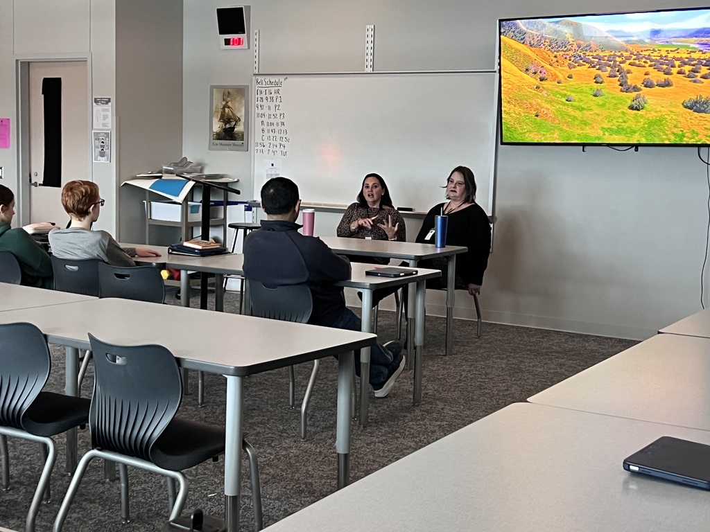 The Law class was treated to a co-presentation this week from Attorney Pagliari and Magisterial District Judge Scarpitti.