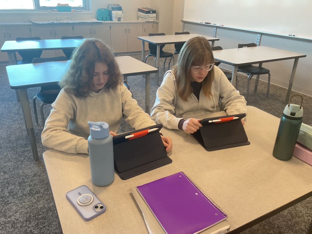 Mrs. Heitzenrater's SAT/ACT Prep class is taking their final SAT practice test. 