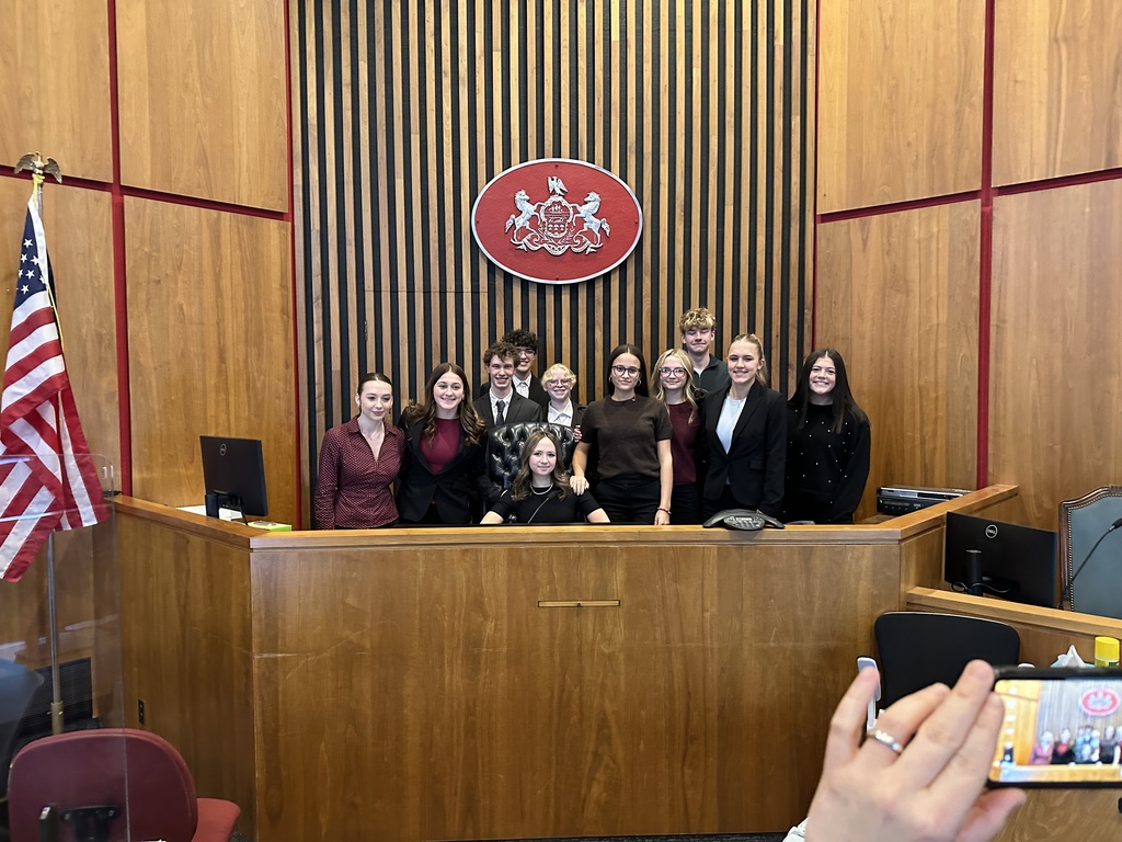 students in court