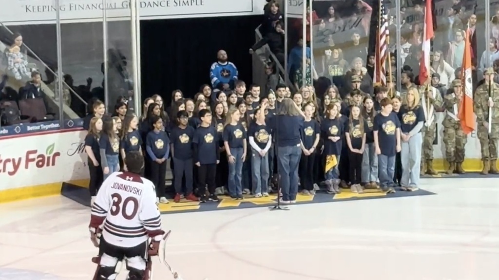 Choir at Otters Game