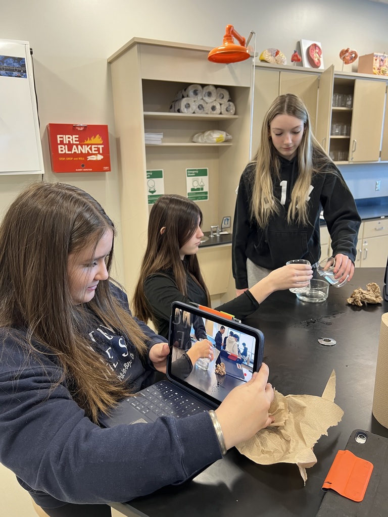 Freshmen environmental students designed and filmed procedures to demonstrate different water properties.