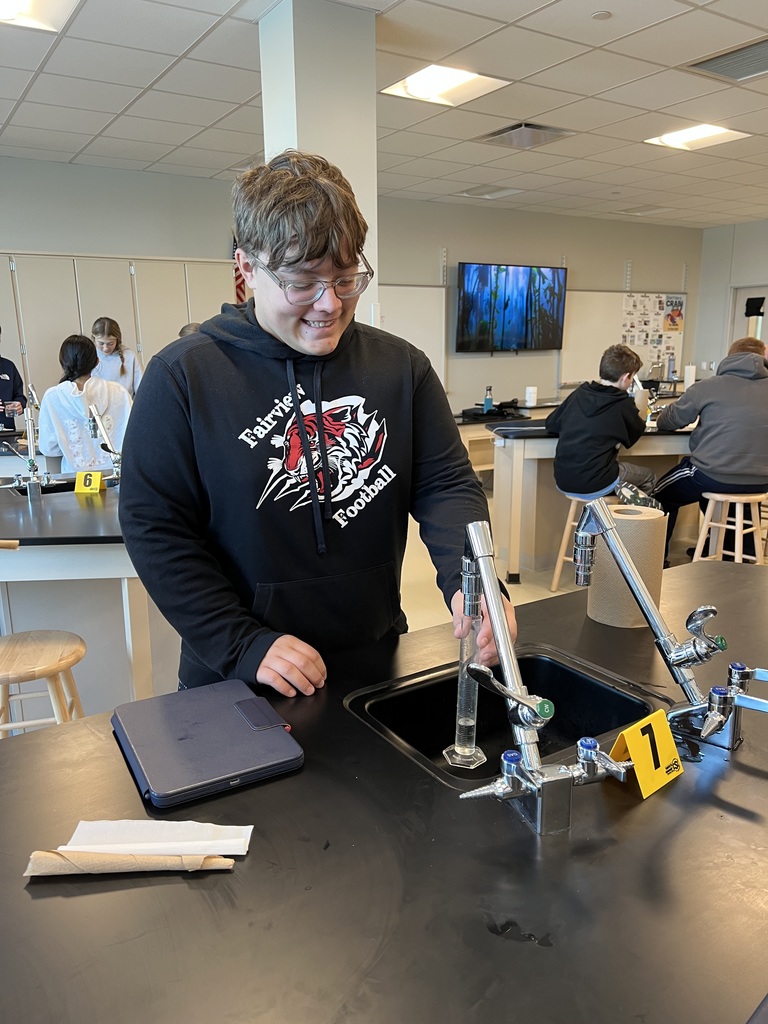 Freshmen environmental students designed and filmed procedures to demonstrate different water properties.