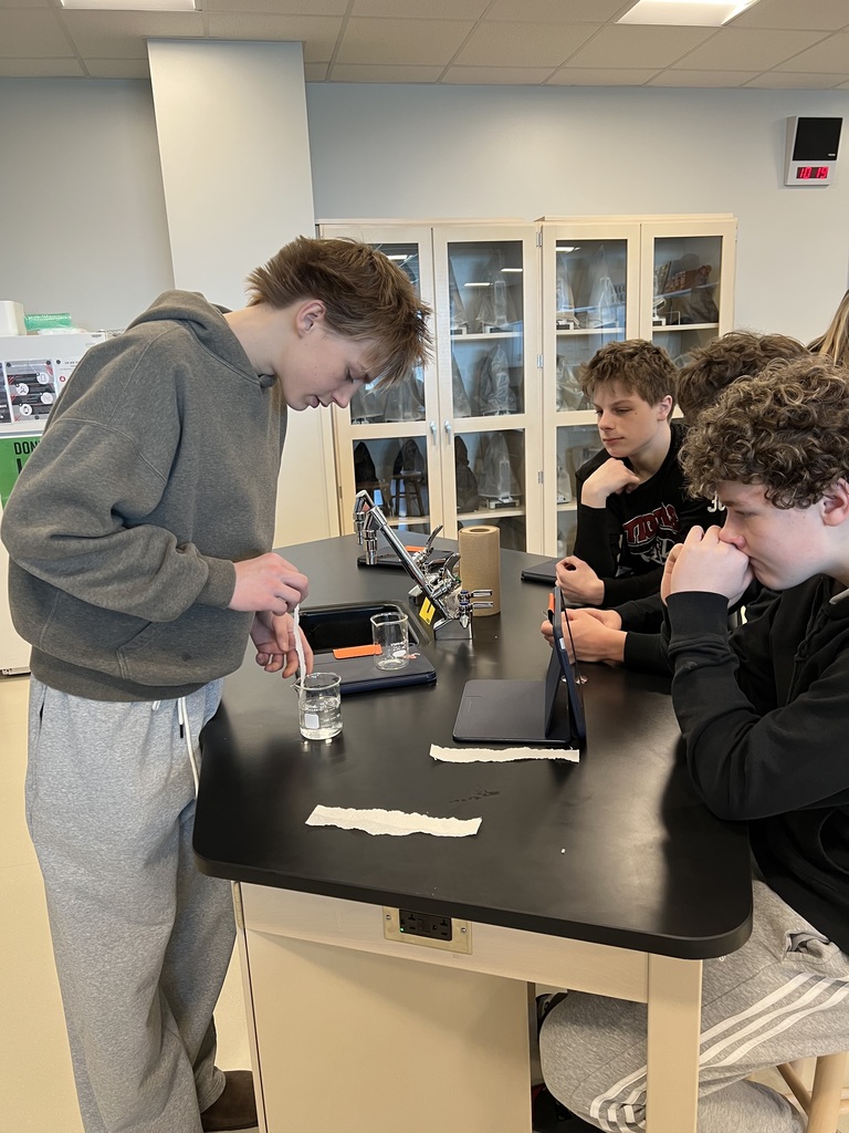 Freshmen environmental students designed and filmed procedures to demonstrate different water properties.