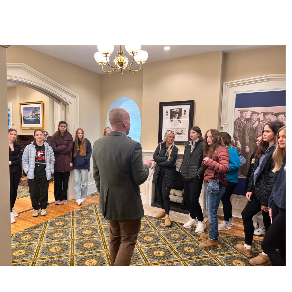 The students looked at famous artifacts and landmarks unique to Erie. 