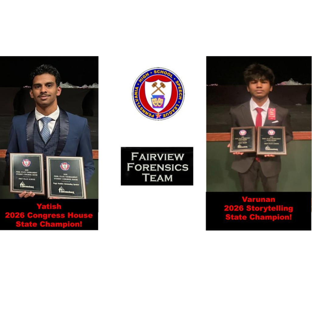 Fairview Speech & Debate: STATE CHAMPS!