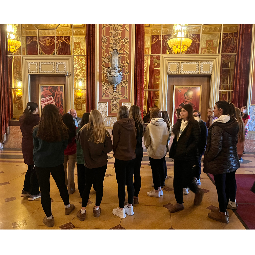 Erie Experience classes received a tour of the Warner Theater and Erie Insurance Arena this week. 