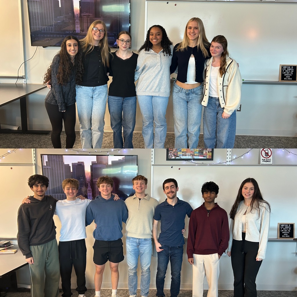 After researching topics inspired by stimulus sources, AP Seminar students wrote 2,000-word arguments and presented their conclusions to their classmates!