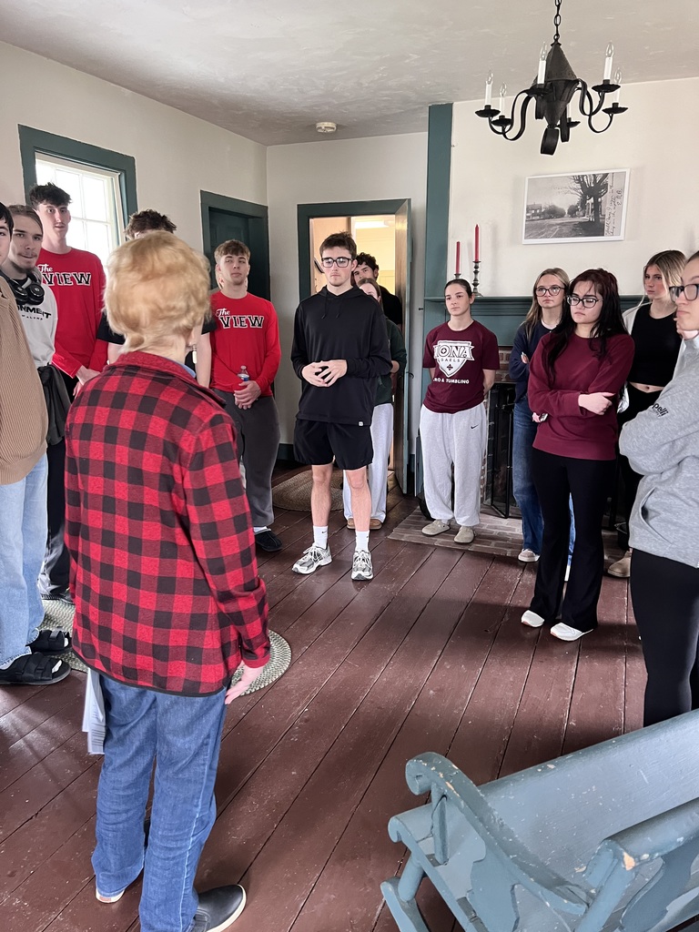 The Erie Experience classes took a walk down the hill to visit the Sturgeon House this week.
