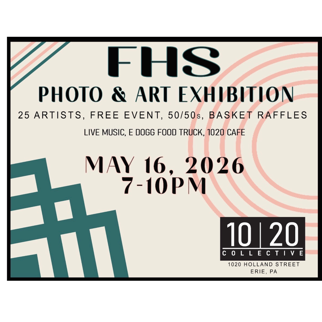 24 students in Honors Photo and Honors Studio Art will exhibit their work at the 1020 Collective .