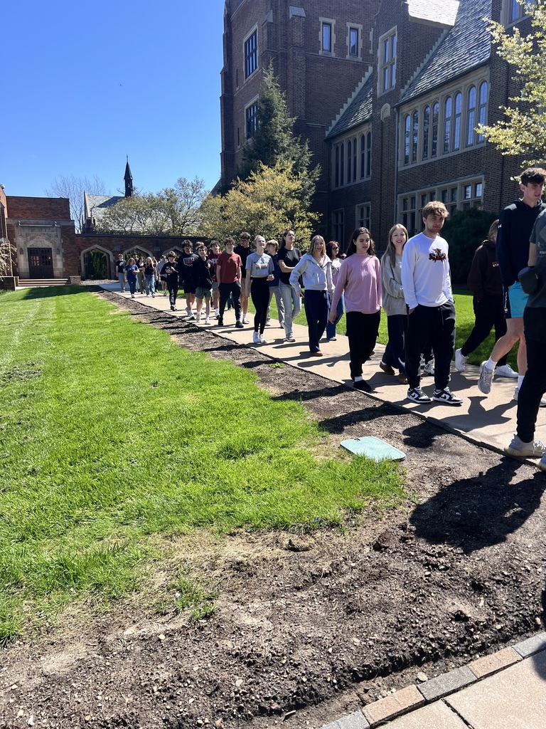 The Erie Experience classes heard tales from the past as they explored the campus of Mercyhurst University this week. 